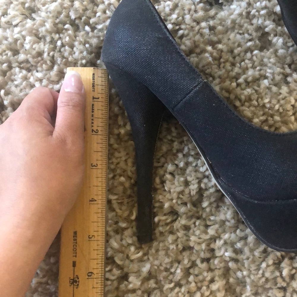 Dark Gray Pumps